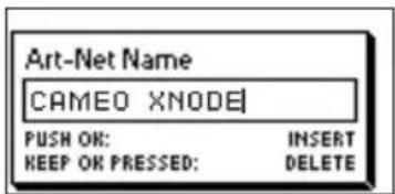 Cameo XNODE 4 - DELETING TEXT - 4