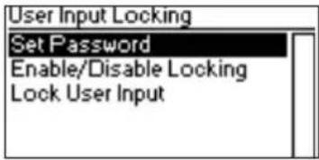 Cameo XNODE 4 - LOCK USER INPUT - 1