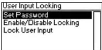 Cameo XNODE 4 - LOCK USER INPUT (VERROUILLER LA SAISIE UTILISATEUR) - 1