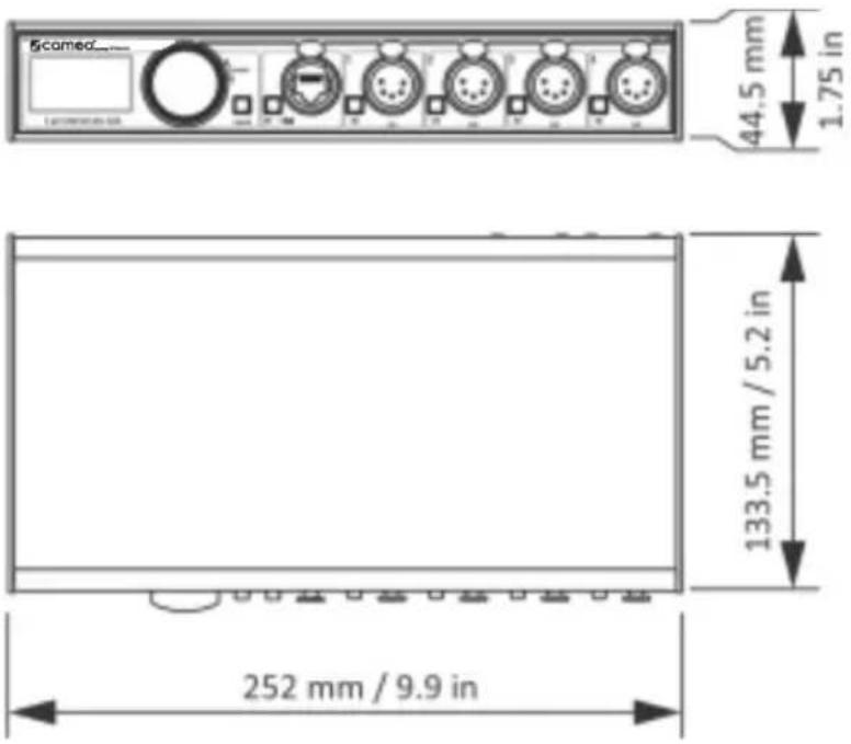 Cameo XNODE 4 - DATI TECNICI - 1