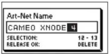 Cameo XNODE 4 - USUWANIE TEKSTU - 3
