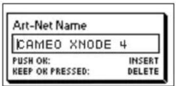 Cameo XNODE 4 - USUWANIE TEKSTU - 1