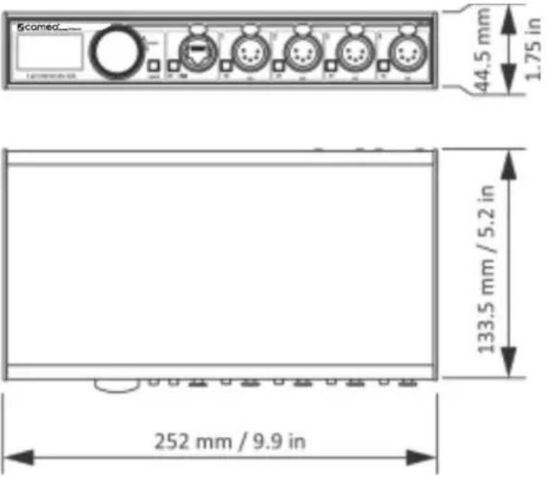 Cameo XNODE 4 - TECHNISCHE DATEN - 1