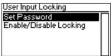 Cameo XNODE 4 - USER INPUT LOCKING (VERROUILLAGE DE LA SAISIE UTILISATEUR) - 1