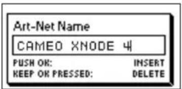 Cameo XNODE 4 - USUWANIE TEKSTU - 2