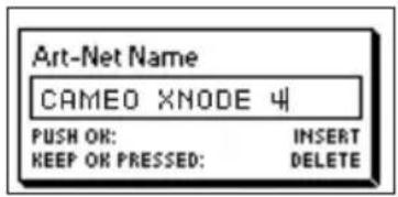 Cameo XNODE 4 - CANCELLAZIONE DI UN TESTO - 2