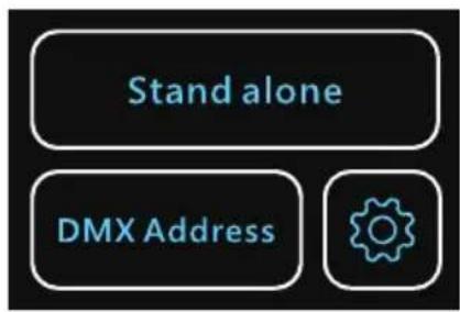 Stand alone DMX Address