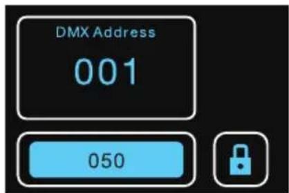 Cameo Instant Air 3000 - HAUPTANZEIGE (DMX-signal liegt an) - 1
