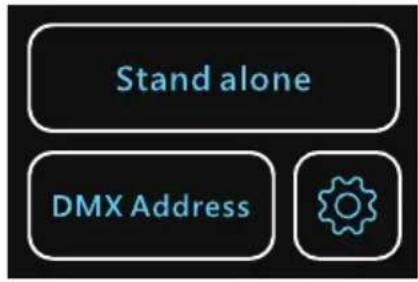 Cameo Instant Air 3000 - HAUPTANZEIGE (ohne DMX-signal) - 1
