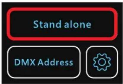 Stand alone DMX Address