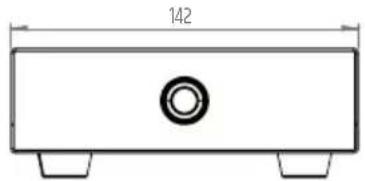 LD Systems DIO 22 - DIMENSIONI (mm) - 1