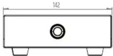 LD Systems DIO 22 - WYMIARY (mm) - 1