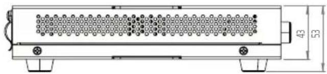 LD Systems DIO 44 - DIMENSIONS (mm) - 2