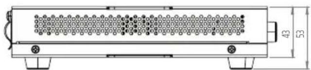 LD Systems DIO 44 - ABMESSUNGEN (mm) - 2