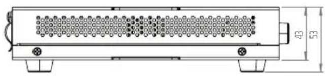 LD Systems DIO 44 - DIMENSIONS (mm) - 2
