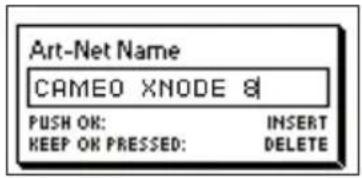 Cameo XNODE 8 - BORRAR TEXTO - 2