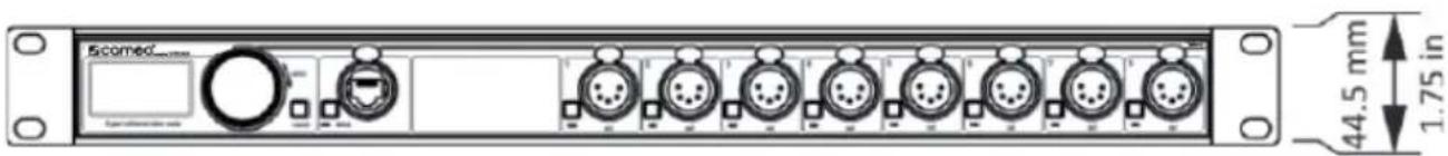 Cameo XNODE 8 - DATI TECNICI - 1