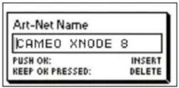 Cameo XNODE 8 - BORRAR TEXTO - 1