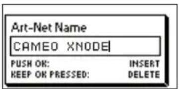 Cameo XNODE 8 - INSERIMENTO O AGGIUNTA DI TESTO - 1