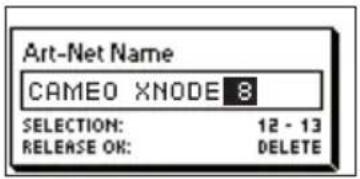 Cameo XNODE 8 - BORRAR TEXTO - 3