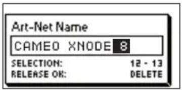 Cameo XNODE 8 - SUPPRESSION DE TEXTE - 3