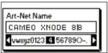 Cameo XNODE 8 - INSERTING OR APPENDING TEXT - 6