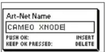 Cameo XNODE 8 - INSERTING OR APPENDING TEXT - 1