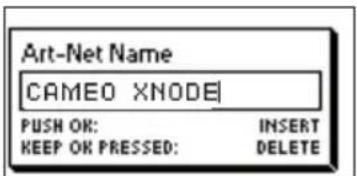 Cameo XNODE 8 - DELETING TEXT - 4