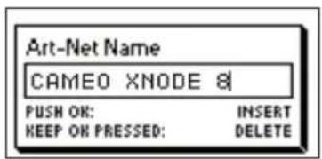 Cameo XNODE 8 - TEXT LÖSCHEN - 2