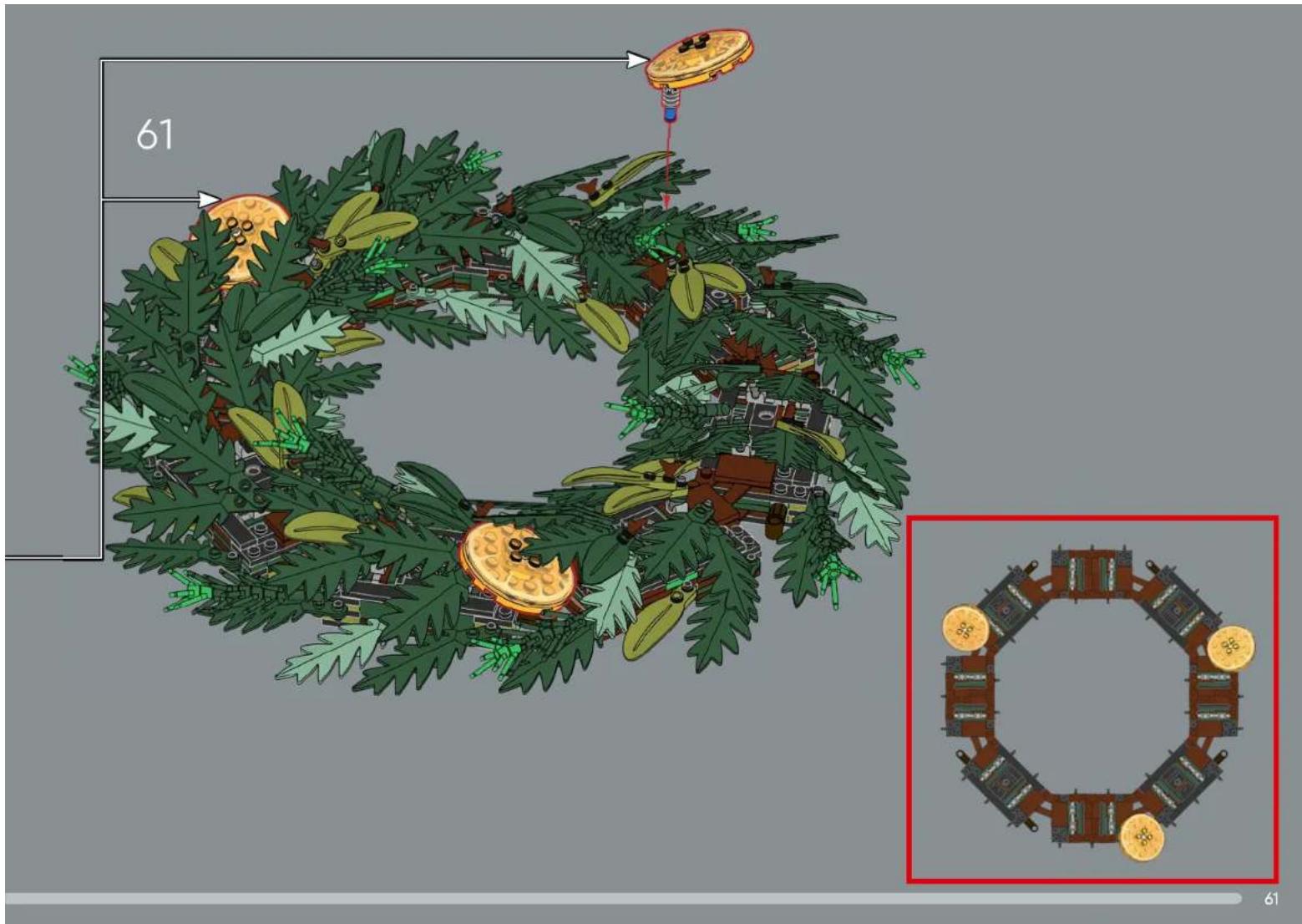 LEGO Botanical Collection 10340 - Des arômes évoquant les fêtes - 9