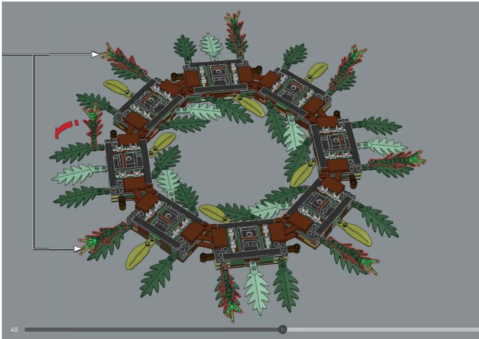 LEGO Botanical Collection 10340 - Des arômes évoquant les fêtes - 6