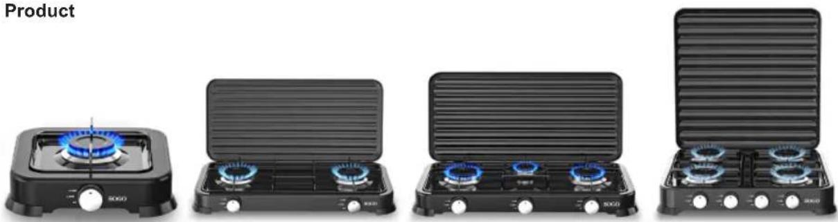 Sogo SS-10275 - Bestimmungsgemäße Verwendung - 1