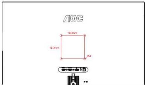 AOC U27B35 - 壁掛安裝 - 2