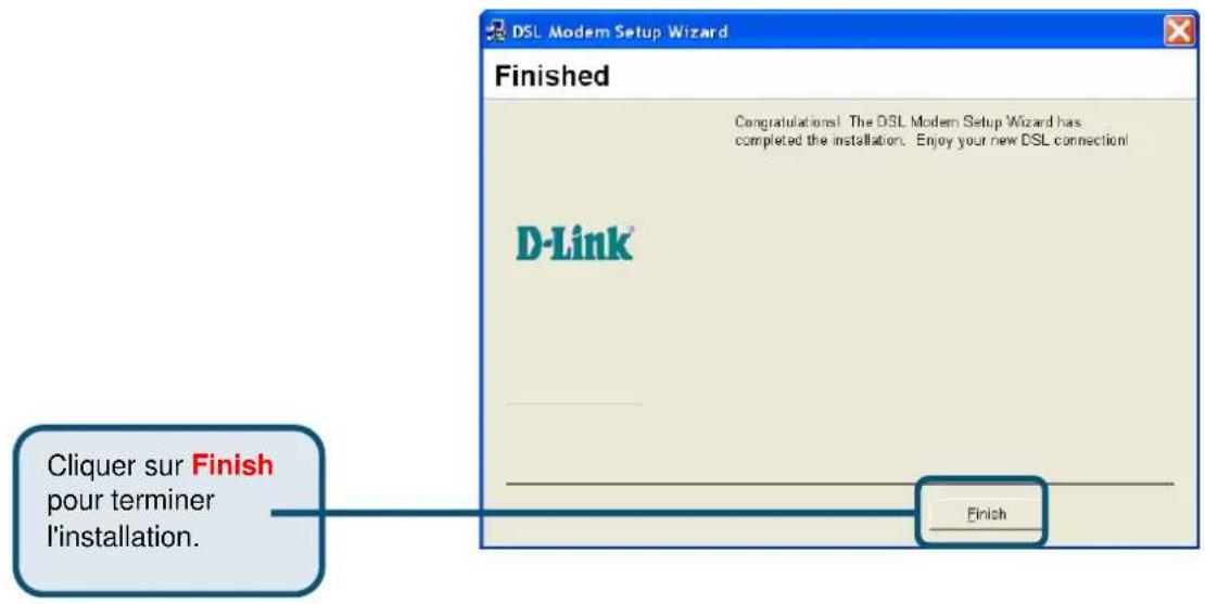 D-LINK DSL-200 - Attendre l'installation. - 3