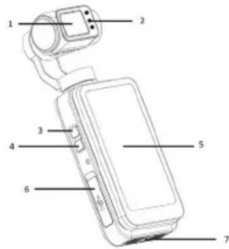 AGFAPHOTO Realimove MC3X - BUTTONS AND OPERATION OVERVIEW - 1