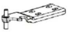 FRIGELUX RA445XE - Door reversal instructions - 6