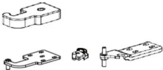 FRIGELUX RA445XE - Changement de sens de la porte - 4