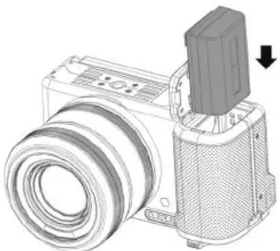 AGFAPHOTO Realishot C130 - - Loading the battery - 1
