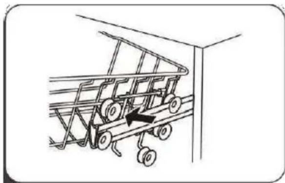 SCHNEIDER SCDW1347D - Ajuste de la cesta superior - 2
