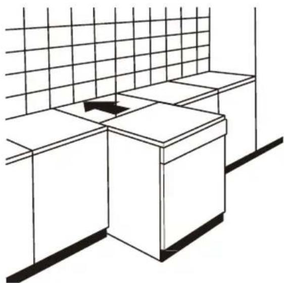 SCHNEIDER SCDW1347D - Yuxtaposición entre muebles existentes - 1