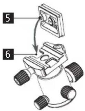 ROLLEI Compact Traveler No. 2 - Ball Head Instructions - 3