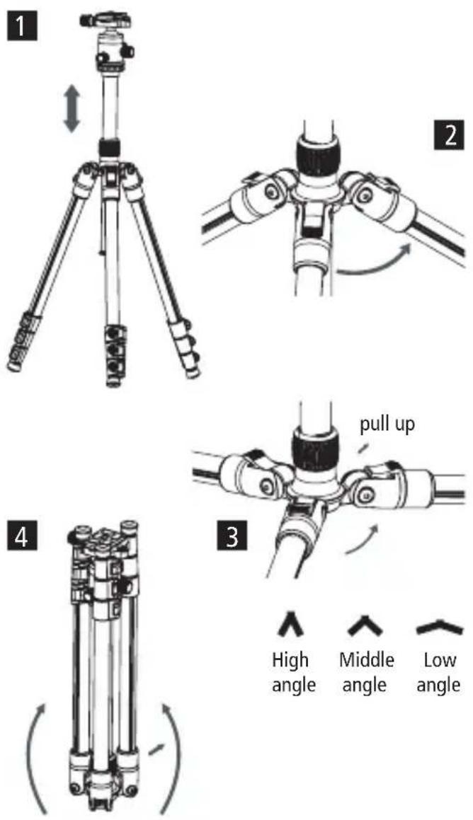 ROLLEI Compact Traveler No. 2 - Centre column locking system - 1
