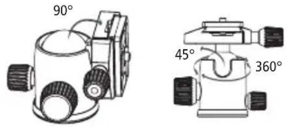 ROLLEI Compact Traveler No. 2 - Ball Head Instructions - 1