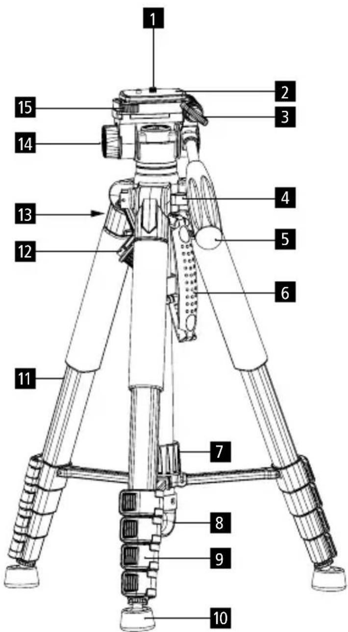 ROLLEI Compact Traveler Star S4 - Product Overview Tripod - 1