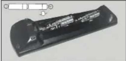 PANASONIC TX-43JX610E - Inserir as pilhas no controlo remoto - 2