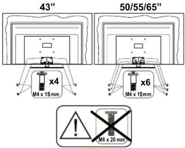 PANASONIC TB-43W63AE6 - Montere sokkelen - 3