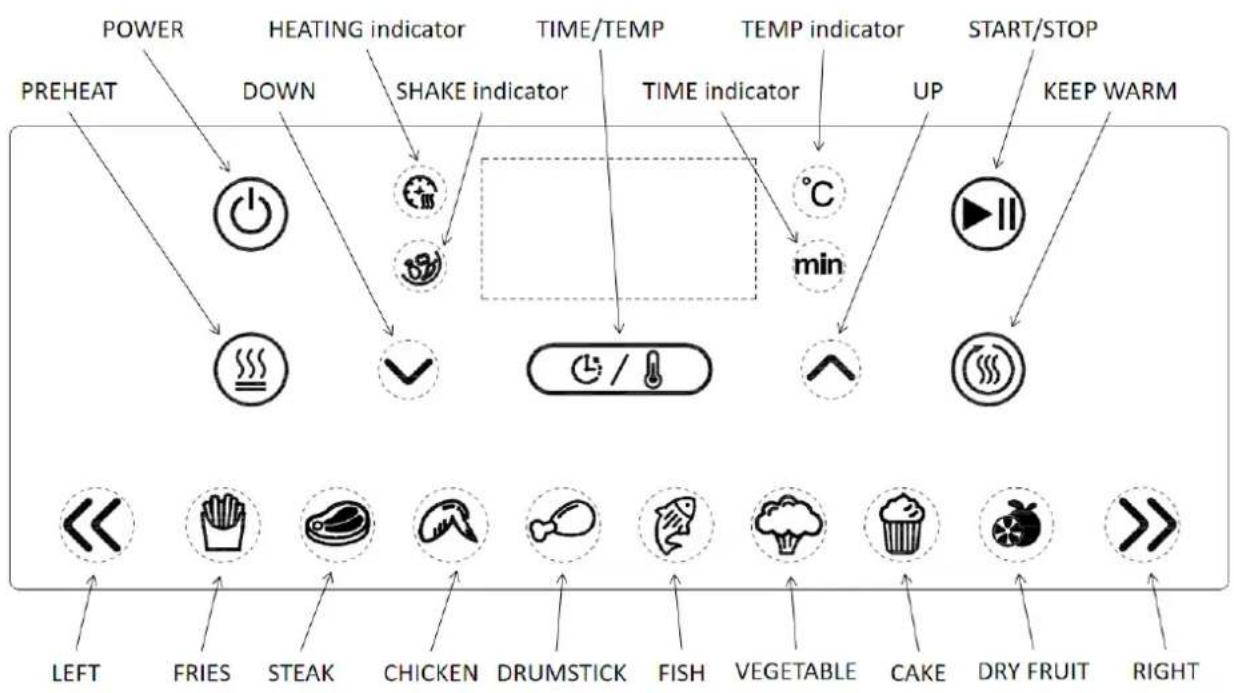 CIARRA Air Fryer CABAF1A - USAGE DOMESTIQUE UNIQUEMENT - 2