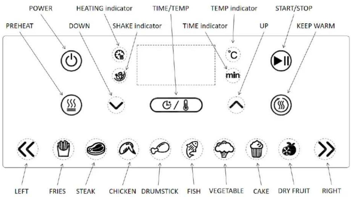 CIARRA Air Fryer CABAF1A - NUR FÜR DEN HAUSGEBRAUCH - 2