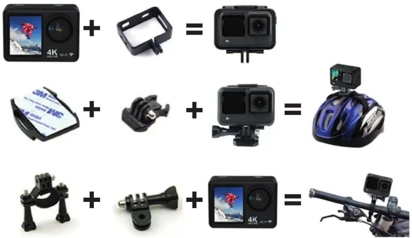 Trevi GO 2600 4K - CAMERA MOUNTING TIPS - 1