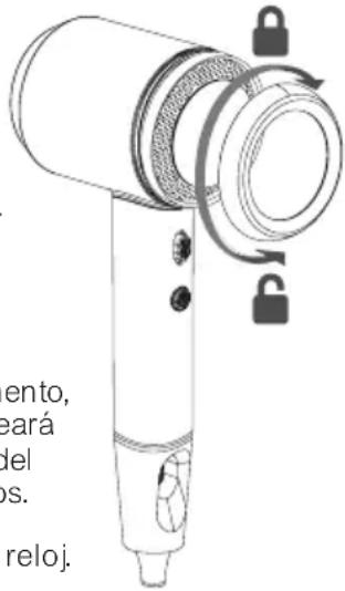 ARDES Hair PRO D ARPHON05 - Limpieza del filtró de aspiración: - 1